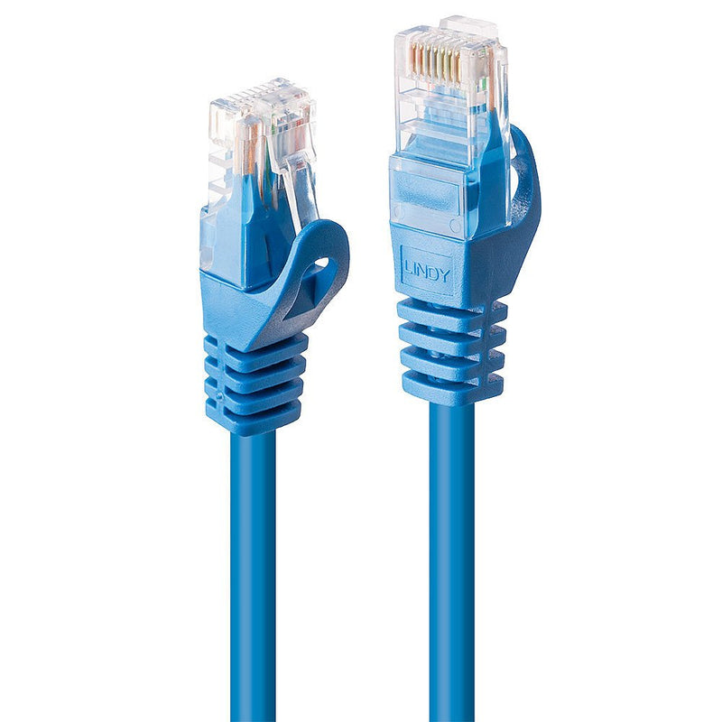 Lindy Network Cable CAT.6 U UTP Basic Blue 5.00M