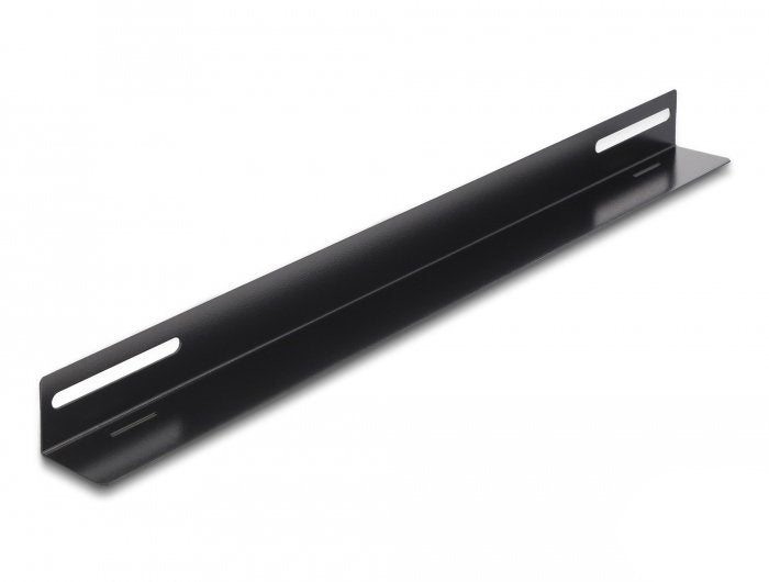 Delock Riel Assembly 19 Gabinete Network 450 X 40MM, Rieles Assembly Black 2 Pieces 66868