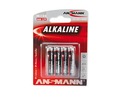 Ansmann 5015553 Battery Doméstica Battery Body Only Uso Alcalino Pack 4 Batteries — image 1