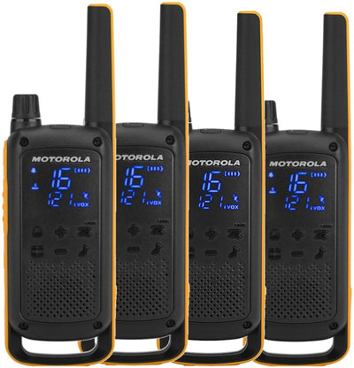 Motorola T82 Extreme Quad Walkie Talkie 10KM 16CH — image 1