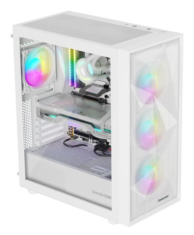 Genesis PC Case Diaxid 605 ARGB Biala — image 1
