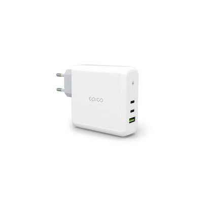 Epico Charger 100W GaN 2x USB-C 1x USB-A - White — image 1