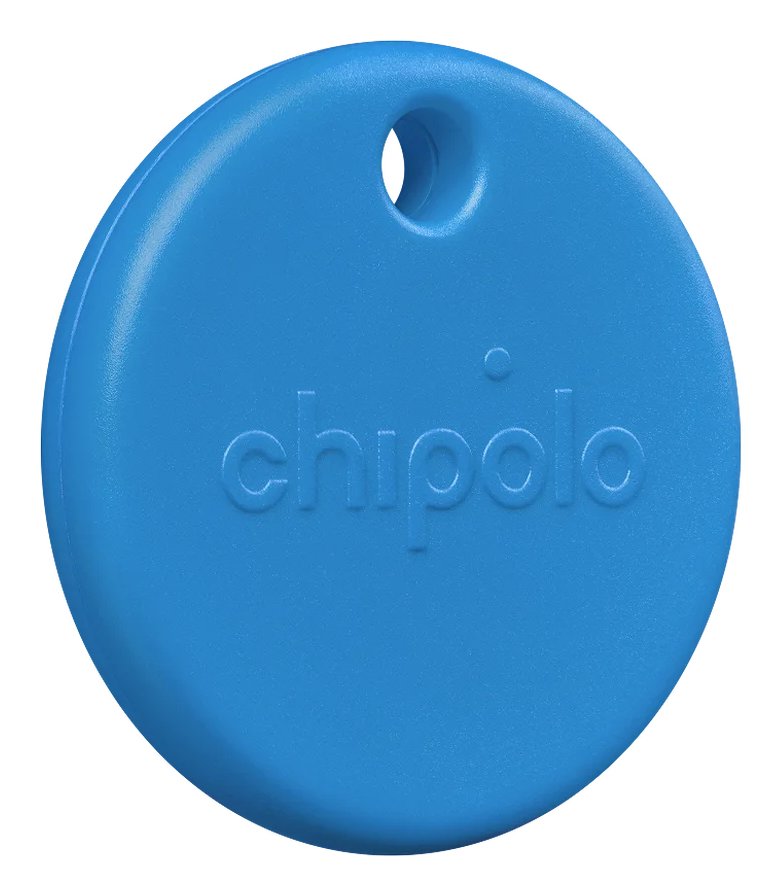 Chipolo Pop - Tracking Tag Compatible With Apple Find My On Iphone Or Find Hub On Android Blue