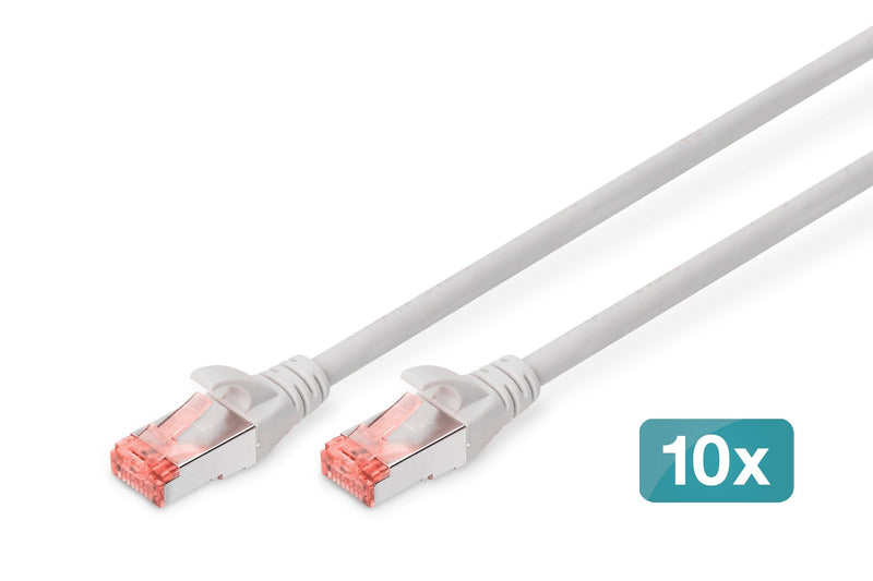 Digitus Network Cable S-FTP CAT.6 Lszh 5M Grey 10 Units