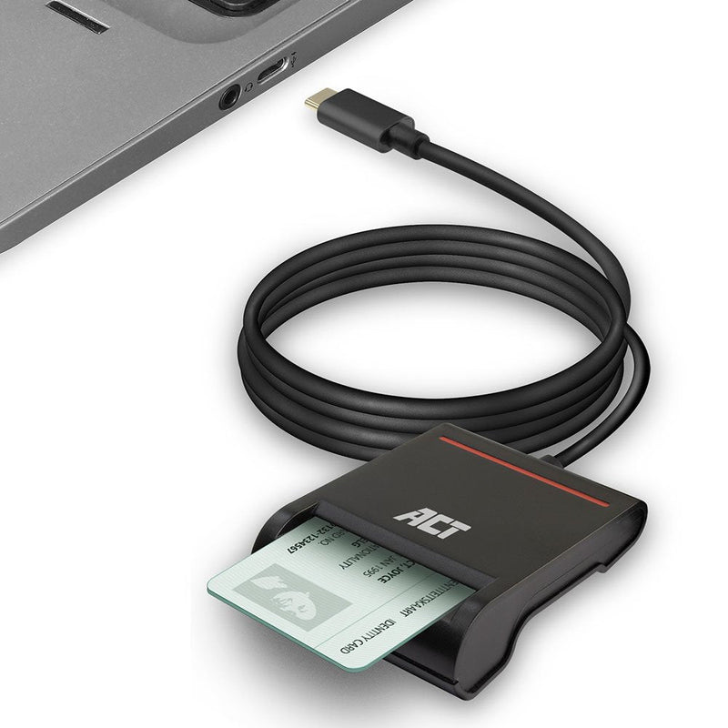 Act Smartcard-leser - USB-C - Black