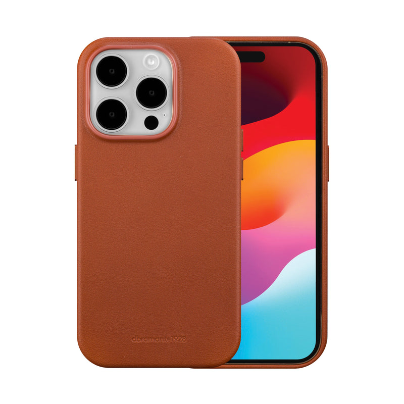 DBRAMANTE1928 Roskilde Magsafe Case For Iphone 15 Pro Max. Red