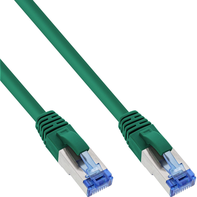 Inline® Network Cable S/FTP Pimf CAT.6A Halogen Free 500MHZ Green 20M