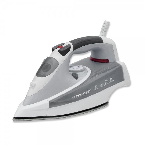 Esperanza Straightener Steam EHI009 Board Vitrocerámica Grey White 2400W