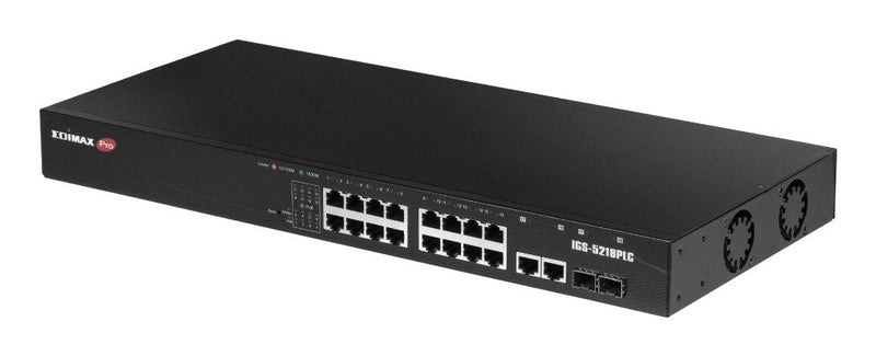 Edimax Switch Indumrial 18 Gigabit Port + 2 RJ45 Sfp Combo
