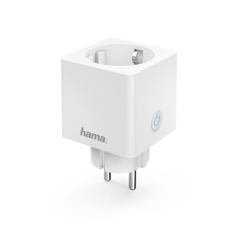Hama Plug Smart WLAN (3680W, IP20, Compatible With Alexa And With Google Home Colour White