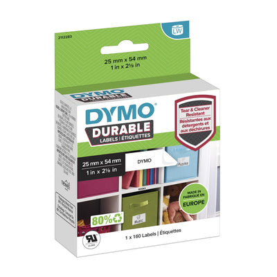Dymo Durable White Label Printer Self-adhesive — image 1