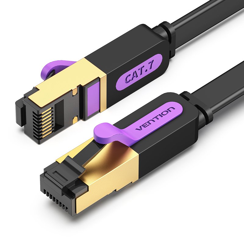 Vention Network Cable RJ45 STP Icabj CAT.7 5M Black