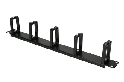 Extralink Organiser Cables 1U With Stands Plastic — image 1