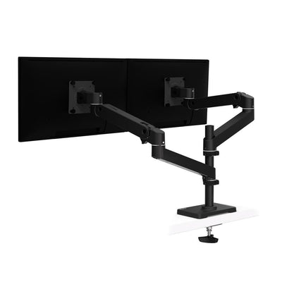 Ergotron Lx Pro - Mounting Kit (dual Arm) - For 2 LCD Displays - Perforated Plate Mounting - Alumini — image 1