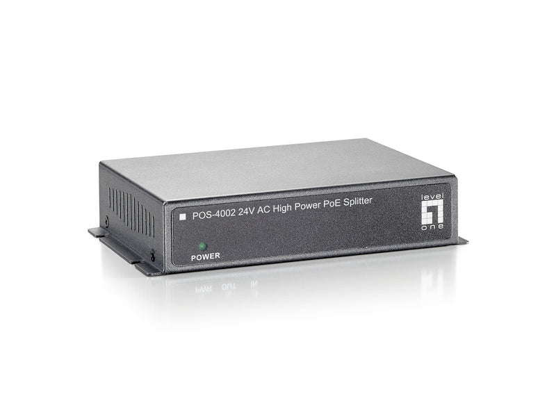 Divisor Levelone POS-4002 1X Fe PoE High Power