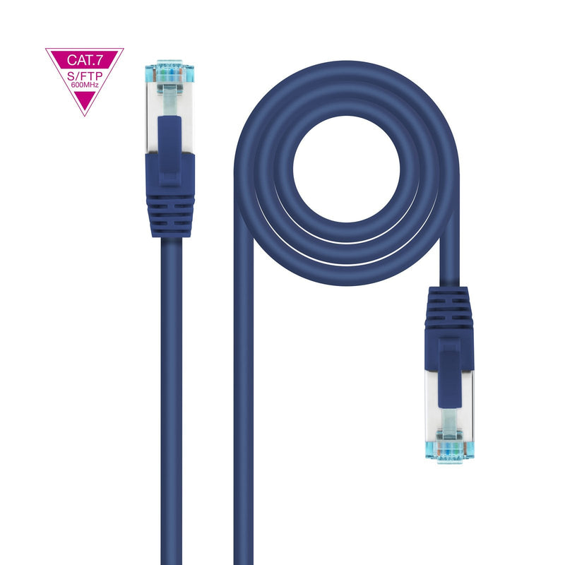 Nanocable Cable Network CAT.7 Lszh SFTP Pimf AWG26 2M - Blue