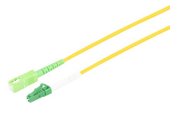 Lwl Network Cable Simplex Lc/Apc / Sc/Apc OS2 0,5M