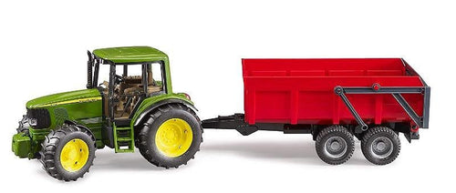 Bruder Vehículo John Deere 6920 With Remolque Tilting 2057 — image 1
