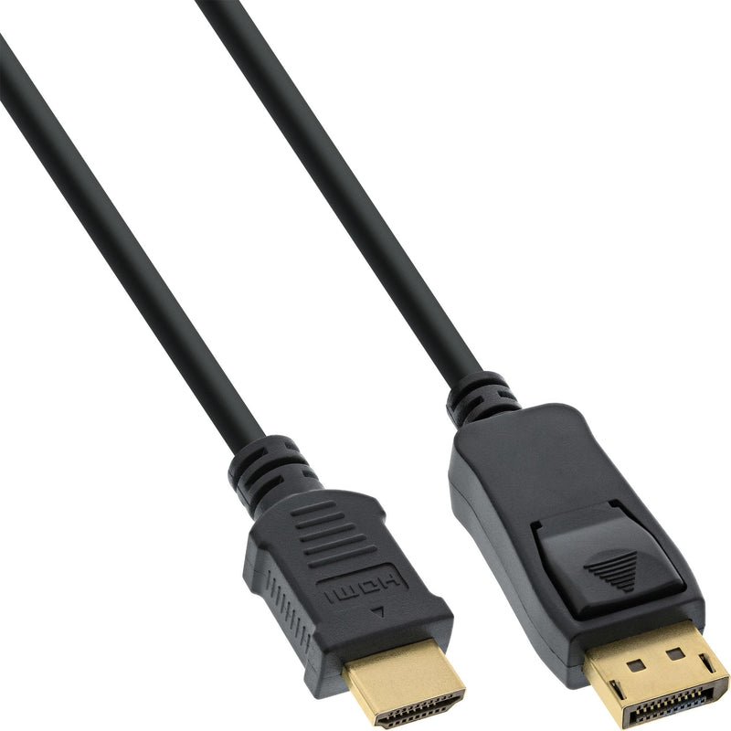Inline Cable DisplayPort a HDMI Black 3M