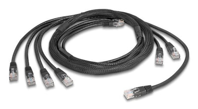 Delock RJ45 Trunk-cable 4 X Connector Male a 4 X Connector Male CAT.5E UTP Black — image 1
