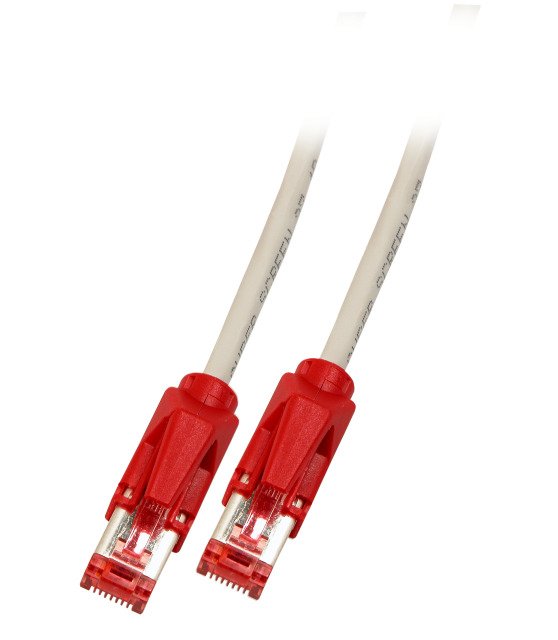 Efb RJ45 Network Cable CAT.6 S FTP Lszh Draka UC900 TM21ROJO Crossed Grey 0,5M