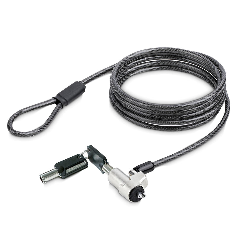 StarTech.com Nblwk-laptop-lock Cable Antirrobo Black Silver 2M