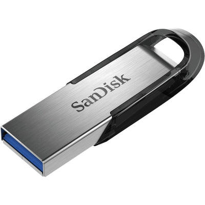 SanDisk USB Flash Drive 16GB Ultra Flairt USB 3.0 Housing Metalica — image 1