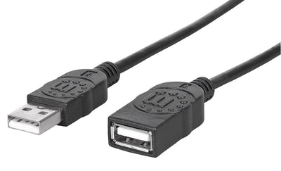 Manhattan 308519 USB Cable 1M USB 2.0 USB a Black — image 1