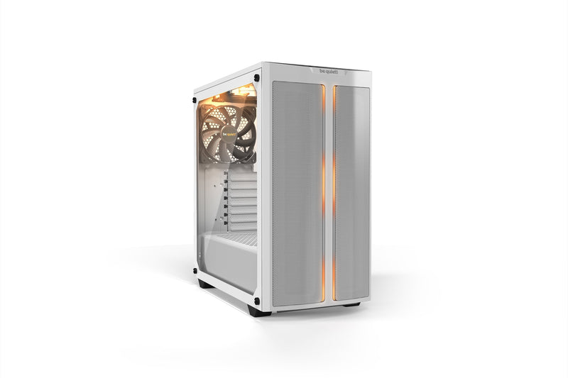 PC Case Be Quiet! Tower ATX Pure Base 500DX White Strip LED ARGB Front/Glass Tempered/3X Vent 140 BGW38