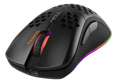 Deltaco Mouse GAM-120 Derecha RF Wireless + USB Type-a Óptico 6400 DPI — image 1