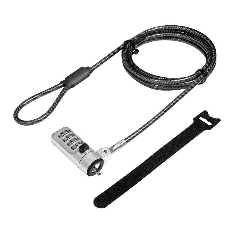 Logilink NBS010 Cable Antirrobo Black Silver
