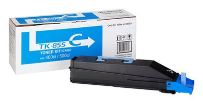 Kyocera Genuine Toner Tk 855C, Cyan Taskalfa 400CI, 500CI — image 1
