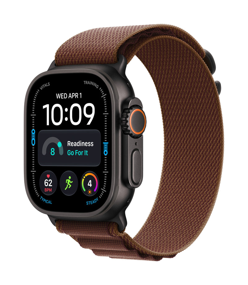 Apple Watch Ultra 4 (titan Natural, 49MM, Alpine Loop Burgunder L, Cellular) MJC24QF/a