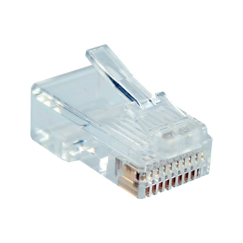 Inline Connector Modular 10P10C Crimpar Connector Western a Cable Flat 10 Units