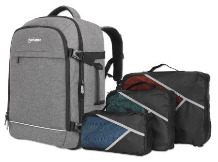 Manhattan 440370 Backpack Laptop 43,9CM (17.3) Grey