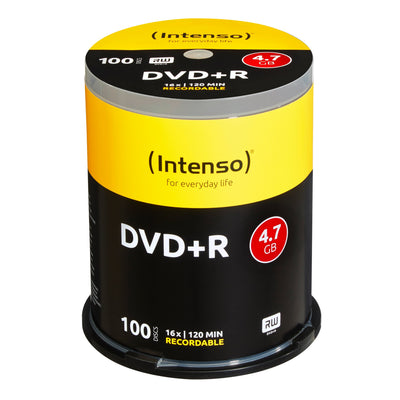 Intenso Dvd + R 4,7GB 16X 4.7GB 100PIEZA(S) — image 1