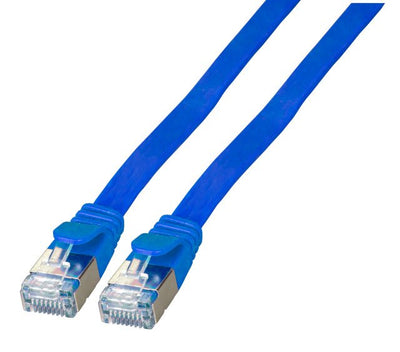 Cable Efb RJ45 Flach Network U FTP, CAT.6A, Pvc, 5M, Blue — image 1