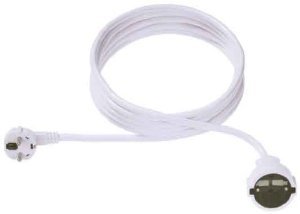 Bachmann Extension Cable Contact Protection 230V 4M White — image 1