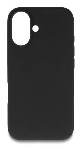 Case Protectora Iphone 17 Soft-touch Silicone Black