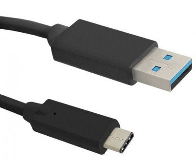 Qoltec 50500 USB Cable 3.1 Type-c Male USB 3.0A Male 1M — image 1