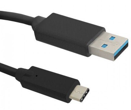 Qoltec 50500 USB Cable 3.1 Type-c Male USB 3.0A Male 1M