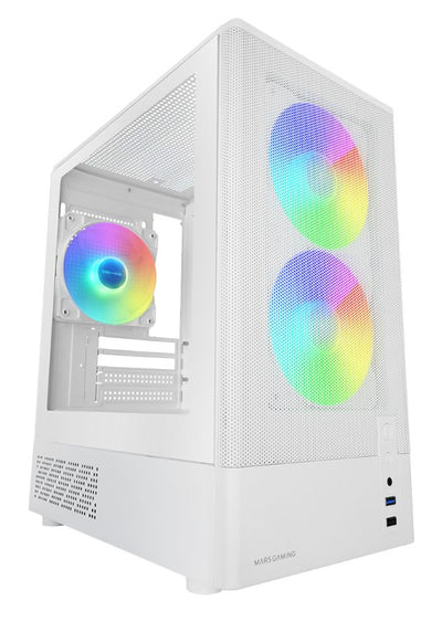 Mars Gaming Box microATX Mc-onyx White — image 1