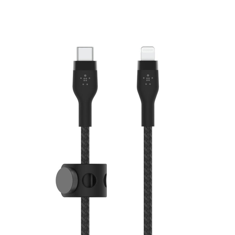 USB-C To Ltg_braid Silic 1M Black