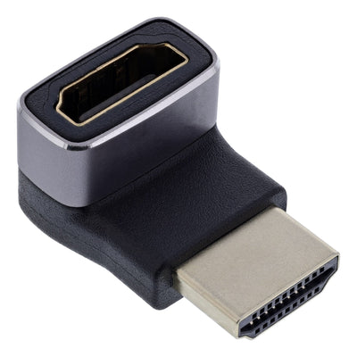 Inline® HDMI Adapter, HDMI a Plug / Socket 90° Up, 8K UHD — image 1