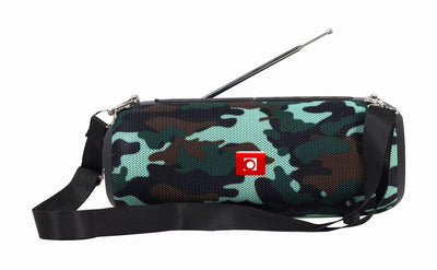 Gembird Bluetooth Speaker Laptop SPK-BT-17-CM Radio Fm, Microphone Integrado, Patrón Camo, Usb, Aux, microSD — image 1