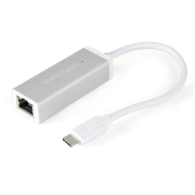 StarTech Adapter Network Gigabit USB-C Silver — image 1
