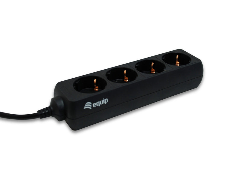 Equip Power Strip 4 Sockets Adapter Iec-shuko