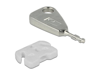 Delock USB Port Blocker USB a Female With Schlüssel — image 1
