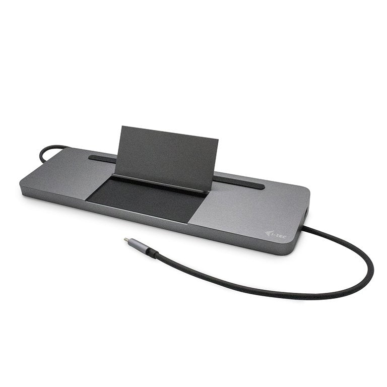 I-tec Metal USB-C Cable Long 4K 3X Display Docking Station + Power Delivery 85W