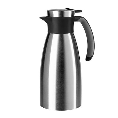 Emsa Soft Grip, 1 L, Black Steel Inoxidable, Steel Inoxidable — image 1